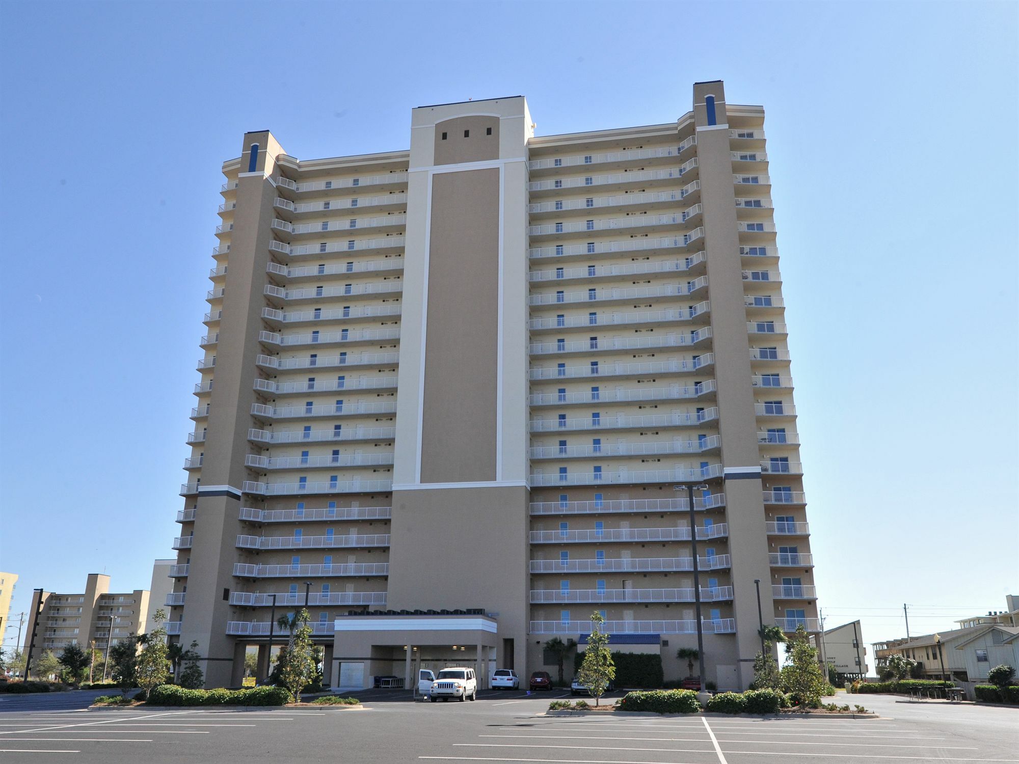 Crystal Tower Condominiums Gulf Shores Exterior photo