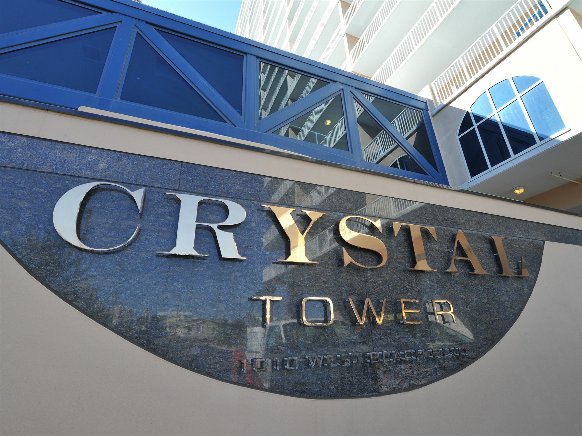 Crystal Tower Condominiums Gulf Shores Exterior photo